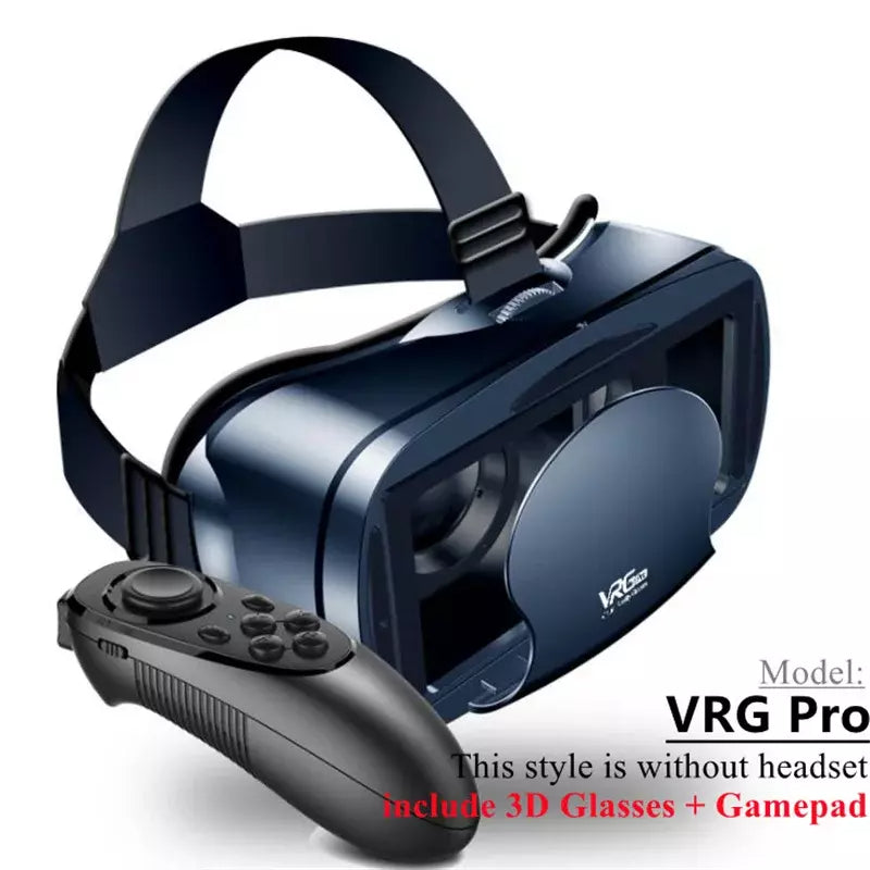 VR Helmet 3D Glasses Virtual Reality Support 0-800 Myopia For Smartphone Smart Phone Headset 12