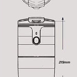 Electric Grinder On-the-go Coffee Mug 3