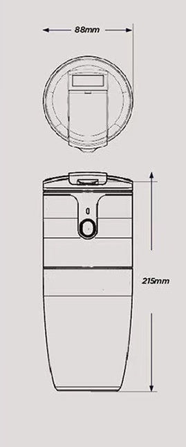 Electric Grinder On-the-go Coffee Mug 3
