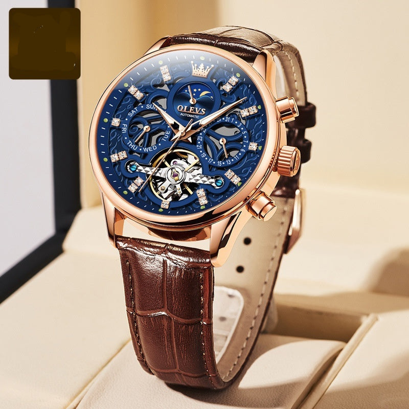 Men's Creative Fashion Alloy Quartz Watch 3