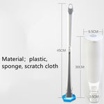 Disposable toilet brush 9