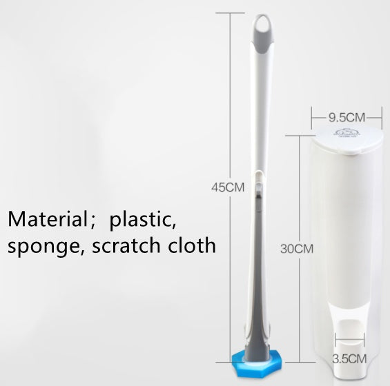 Disposable toilet brush 9