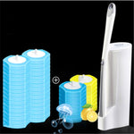Disposable toilet brush 22