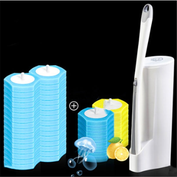 Disposable toilet brush 22