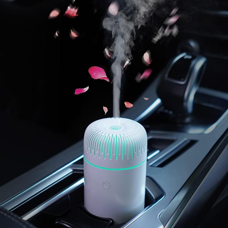Car Diffuser Humidifier USB Aromatherapy Essential Oil Air Freshener USB Cool Mist Mini Portable Diffuser for Car Home Office Bedroom (Black) 3