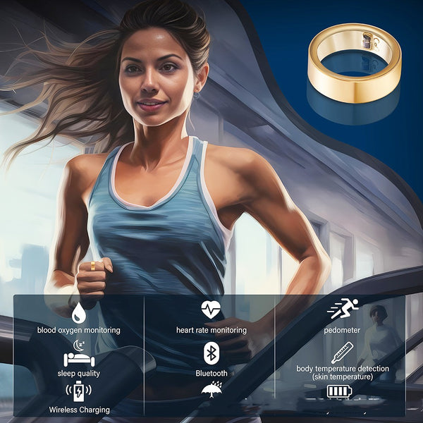 Smart Ring Healthy Heart Rate Bluetooth