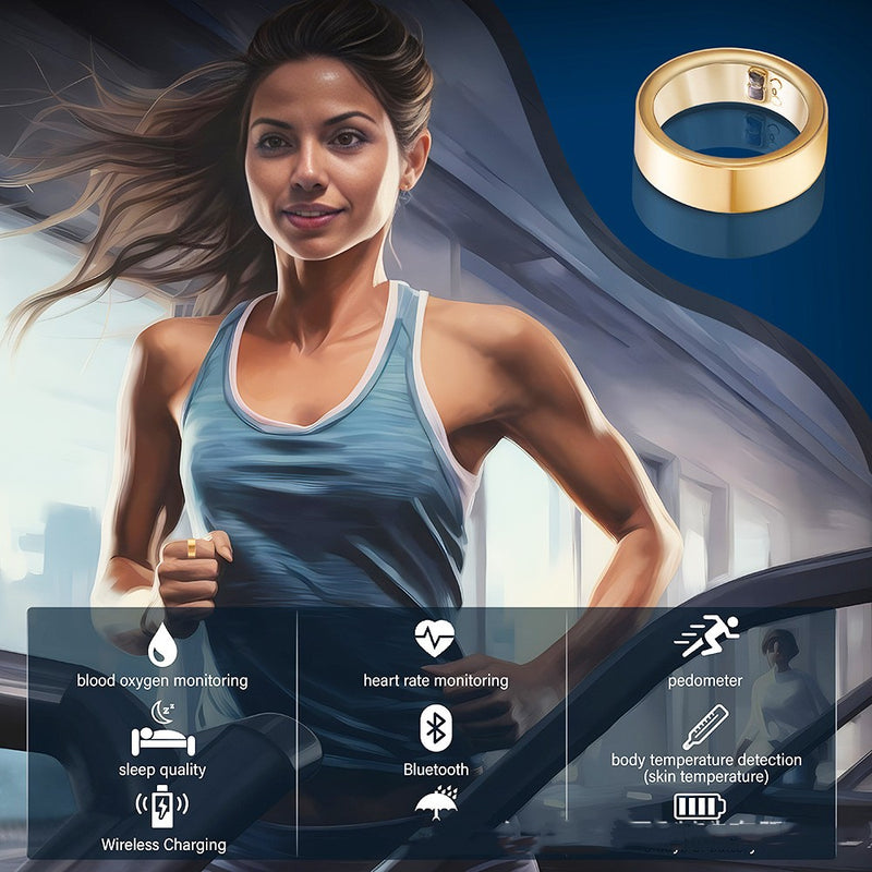 Smart Ring Healthy Heart Rate Bluetooth 1