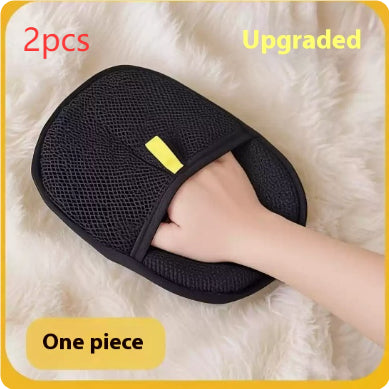 Pet Hair Remover Mitt Pet Hair Remover Gloves Deshedding Brush Glove For Dog Cat Rabbit With Long Short Curly Hair 17