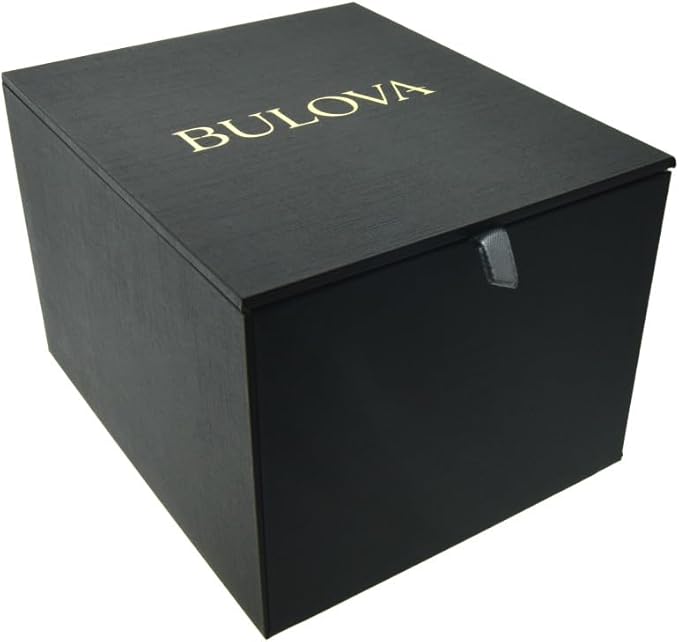 Bulova Men's Classic Sutton 4-Hand Automatic Watch, 24-Hour Sub Dial, Open Aperture, Self-Winding, Exhibition Caseback, Double Curved Mineral Crystal, Luminous Hands, 42mm 10