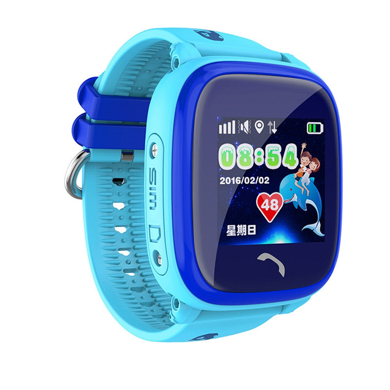 DF25 Children Waterproof Smart Watches Touch Screen Call for Rescue Remote Monitoring and Location Children's Telephone Watches 4
