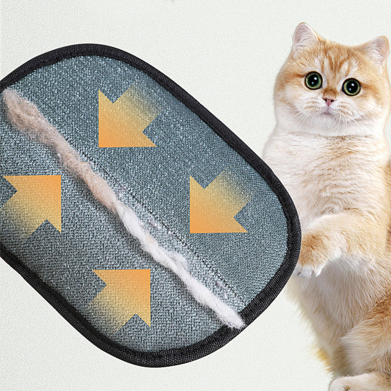 Pet Hair Remover Mitt Pet Hair Remover Gloves Deshedding Brush Glove For Dog Cat Rabbit With Long Short Curly Hair 4