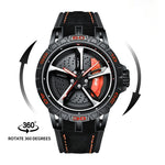 Men's Watch Wheel Watch Three-Dimensional Hollow 8