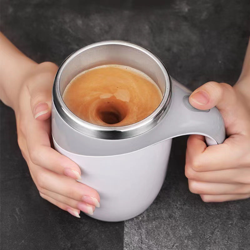 Electric Stirring Cup Full-automatic Magnetic Rotating Coffee Mug Charging 1