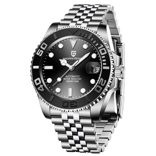 Fashion Men Mechanical Watch Luminous Rotatable 9