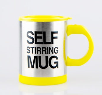 Automatic Stirring Glass Lazy Electric Mug Stainless Steel Electric Rotating Coffee Cup 12