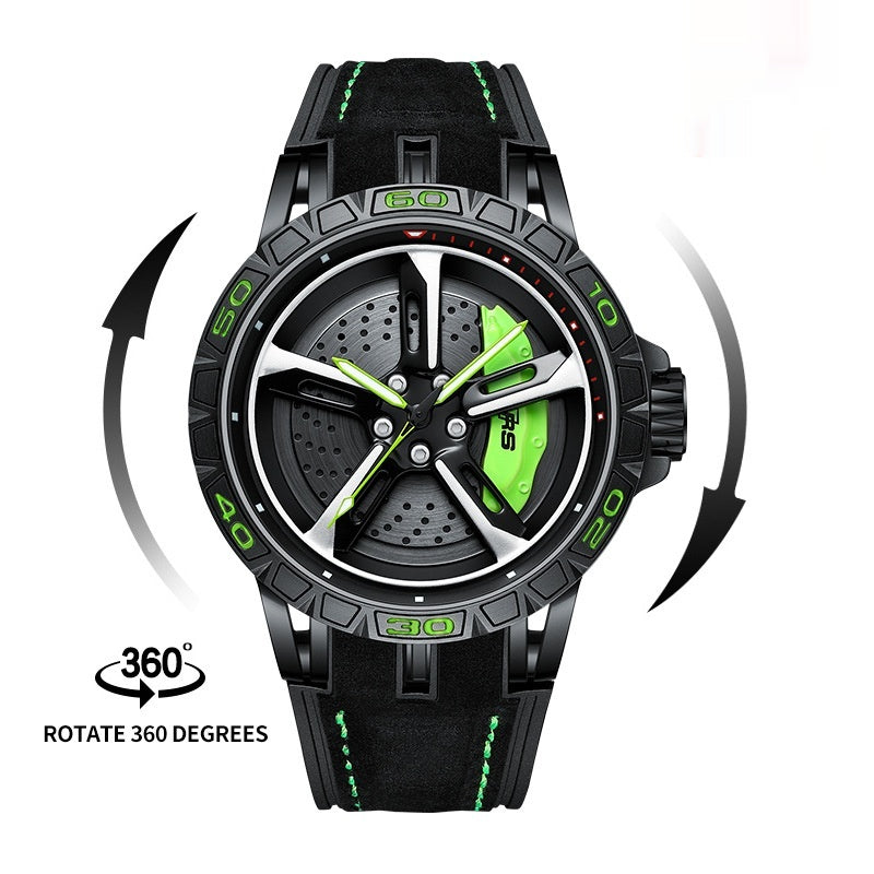 Men's Watch Wheel Watch Three-Dimensional Hollow 5