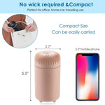 Car Diffuser Humidifier USB Aromatherapy Essential Oil Air Freshener USB Cool Mist Mini Portable Diffuser for Car Home Office Bedroom (Black) 9