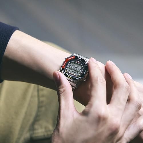 SEIKO Rotocall Alarm Chronograph Quartz Digital Watch SMGG19P1 3