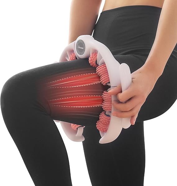 ONUEMP Cellulite Remover for Legs, Cellulite Massager Roller Muscle Roller, Fascia Massage Tool Thigh, Calf, Leg Massager - Anti-Celulitis, Lymphatic Drainage, Body Sculpting, Deep Tissue Pain Relief