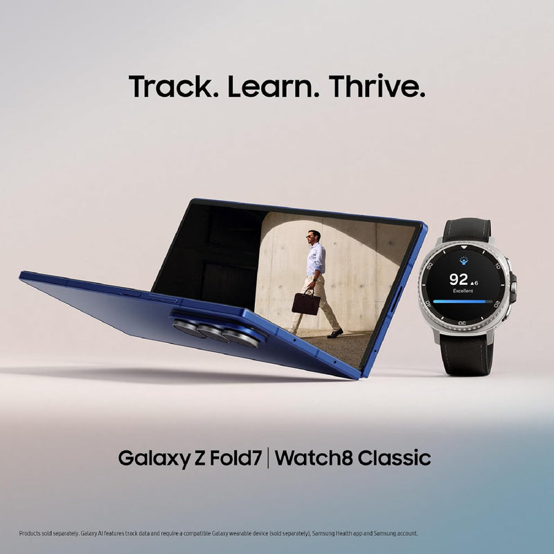 Samsung Galaxy Watch 8 Classic (2025) 46mm Bluetooth Smartwatch, Cushion Design, Rotating Bezel, Quick Button, Sleep Coaching, Running Coach, Energy Score, Black [US Version, 2 Yr Warranty] 7