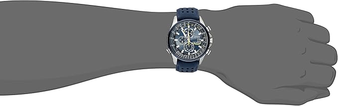 Citizen Men's Eco-Drive Sport Luxury World Chronograph Atomic Time Keeping Watch 4