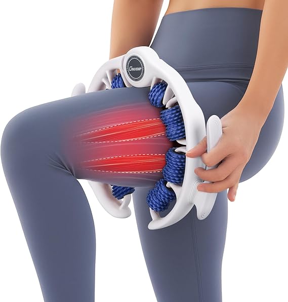 ONUEMP Cellulite Remover for Legs, Cellulite Massager Roller Muscle Roller, Fascia Massage Tool Thigh, Calf, Leg Massager - Anti-Celulitis, Lymphatic Drainage, Body Sculpting, Deep Tissue Pain Relief