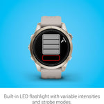 Garmin epix Pro (Gen 2) Sapphire Edition, 51mm, High Performance Smartwatch, Advanced Training Technology, Built-in Flashlight, Black 6