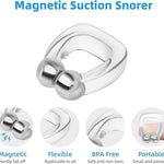 Anti Snoring Nose Clips for Men & Women - Magnetic Snore Stopper for Better Sleep – Soft Silicone Nasal Device - Reusable Snoring Solution (6 Pack) 2