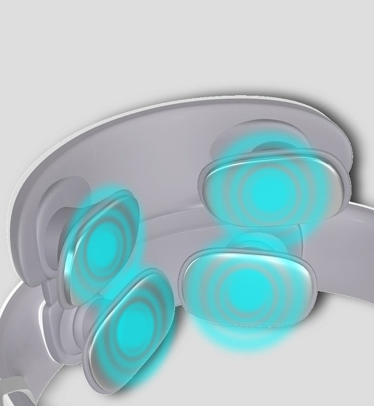 Electric Smart Multifunctional Far Infrared Heating with 2 Heads Neck Vibration Health Massager 5