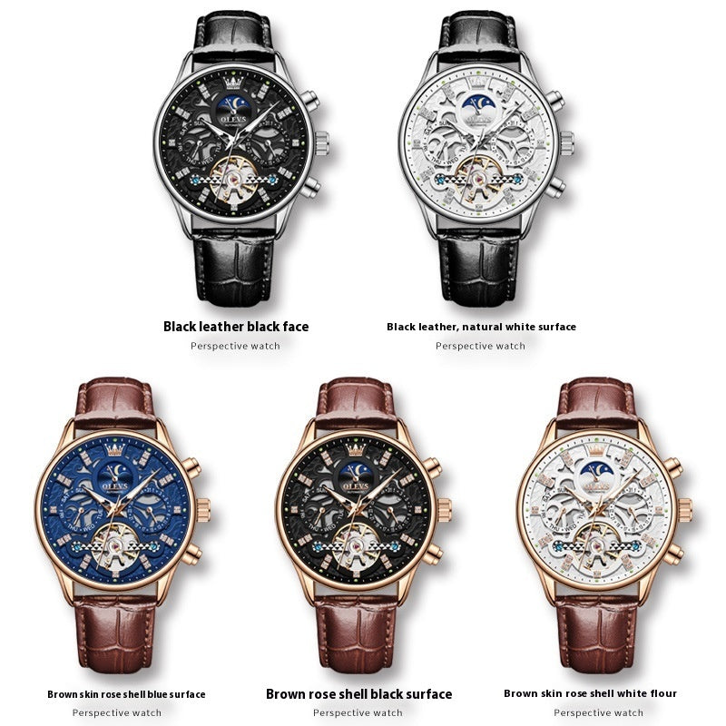 Men's Creative Fashion Alloy Quartz Watch 8