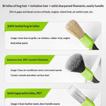 Car Detailing Brush Cleaning Soft-bristle Car Wash Brush 5