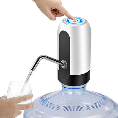 Automatic Electric Drinking Water Bottle Pumps USB Charging With Switching Smart Water Pumping Device Home Appliance 10