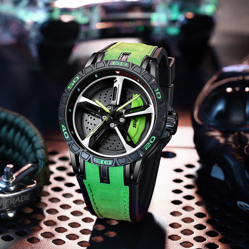 Men's Watch Wheel Watch Three-Dimensional Hollow 3