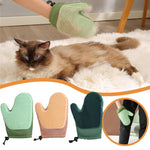 Cat Hair Glove Pet Fur Remover Glove Dog Grooming Glove Brush For Shedding Pet Hair Remover Mitt Cleaner Grooming Glove 3