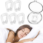 Anti Snoring Nose Clips for Men & Women - Magnetic Snore Stopper for Better Sleep – Soft Silicone Nasal Device - Reusable Snoring Solution (6 Pack) 1