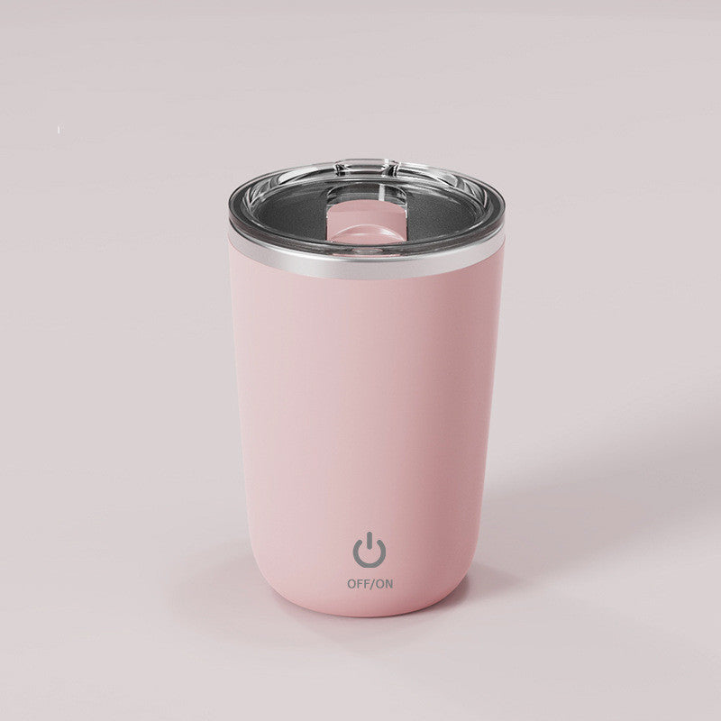 350ml Automatic Self Stirring Mug Coffee Milk Juice Mixing Cup Electric Stainless Steel Lazy Rotating Mug Magnetic Stirring Cup Kitchen Gadgets 13