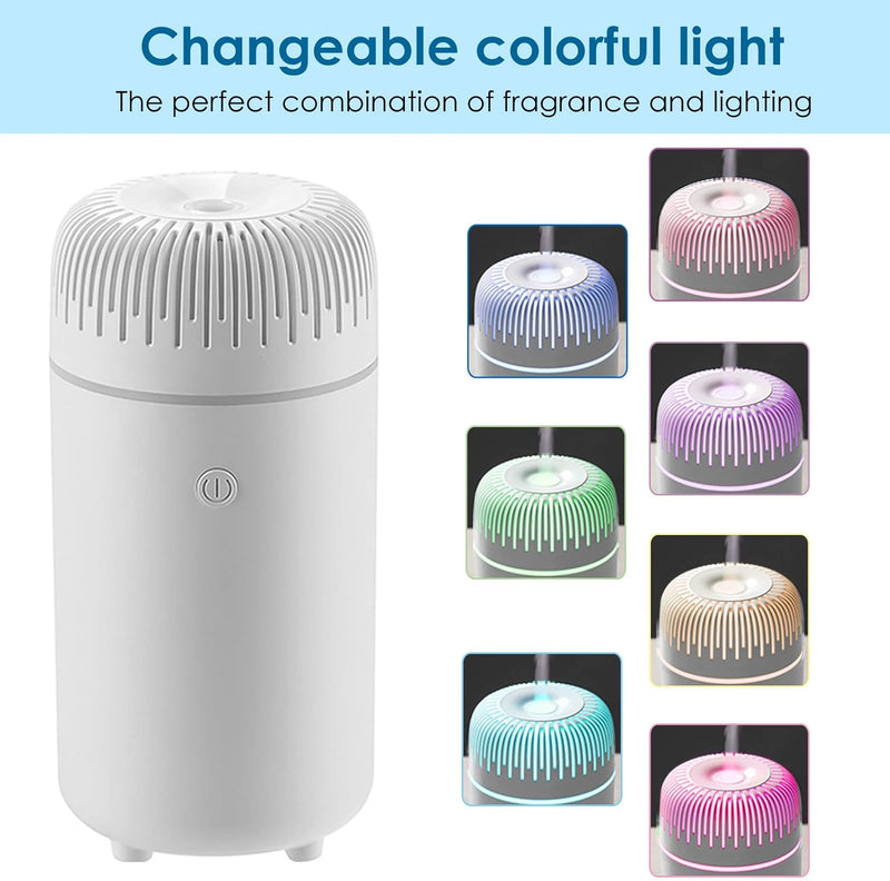 Car Diffuser Humidifier USB Aromatherapy Essential Oil Air Freshener USB Cool Mist Mini Portable Diffuser for Car Home Office Bedroom (Black) 14