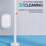 Disposable Toilet Cleaning System - Toilet Wand Kit with 48 High-Performance Refills, Wall Mounted Brush and Holder for Deep Cleaning Bathroom (2 Toilet Brush+48 Refills) 6