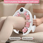 Cellulite Massage Roller, Cellulite Roller for Legs & Body, Handheld Muscle and Fascia Massager for Arms Waist Stomach, Anti Cellulite Massager Stick for Relaxation 2
