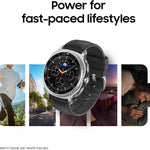 Samsung Galaxy Watch 8 Classic (2025) 46mm Bluetooth Smartwatch, Cushion Design, Rotating Bezel, Quick Button, Sleep Coaching, Running Coach, Energy Score, Black [US Version, 2 Yr Warranty] 8