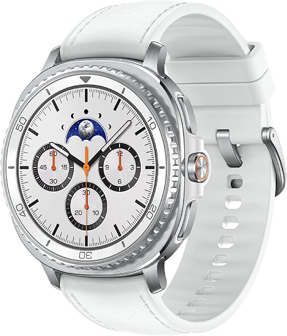 Samsung Galaxy Watch 8 Classic (2025) 46mm Bluetooth Smartwatch, Cushion Design, Rotating Bezel, Quick Button, Sleep Coaching, Running Coach, Energy Score, Black [US Version, 2 Yr Warranty]