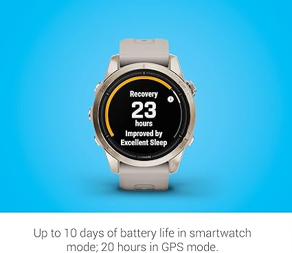 Garmin epix Pro (Gen 2) Sapphire Edition, 51mm, High Performance Smartwatch, Advanced Training Technology, Built-in Flashlight, Black 3