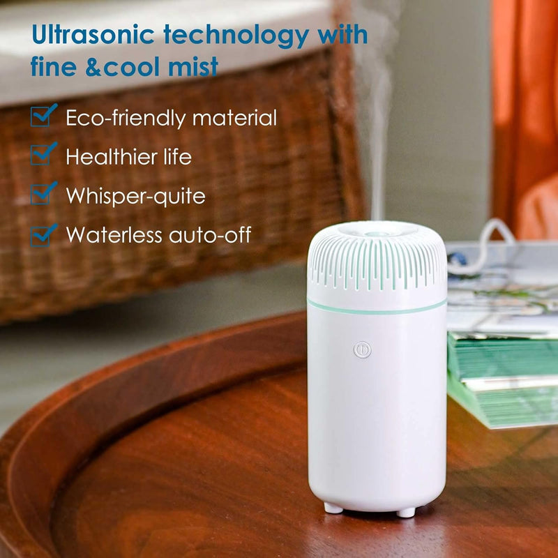 Car Diffuser Humidifier USB Aromatherapy Essential Oil Air Freshener USB Cool Mist Mini Portable Diffuser for Car Home Office Bedroom (Black) 17