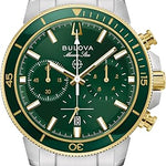 Bulova Men's Marine Star Series C Two-Tone Stainless Steel 6-Hand Chronograph Quartz Watch 1
