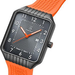 GLOCK Men's Quartz Watch | 48x38mm case | Wristwatch with Steel case and Date Display | Men's Watch with Swiss Super-LumiNova Pointers and Indices 6
