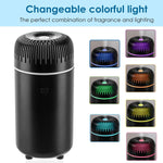 Car Diffuser Humidifier USB Aromatherapy Essential Oil Air Freshener USB Cool Mist Mini Portable Diffuser for Car Home Office Bedroom (Black) 4