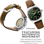 SEIKO Automatic Watch for Men - Presage Cocktail Time - Patterned with Golden Numerals and Date Calendar, 50m Water-Resistant 5