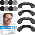 Reusable Amagnetic Nose Strips for Breathing & Snoring, Premium External Nasal Dilators, Upgraded Design Over Traditional Nose Strips, Effective Nasal Congestion Relief Anti Snoring Devices 1