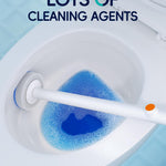 Disposable Toilet Cleaning System - Toilet Wand Kit with 48 High-Performance Refills, Wall Mounted Brush and Holder for Deep Cleaning Bathroom (2 Toilet Brush+48 Refills) 2
