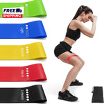 Resistance Bands Loop Set Of 5 Exercise Strength Workout Fitness Yoga Booty Band Training 3